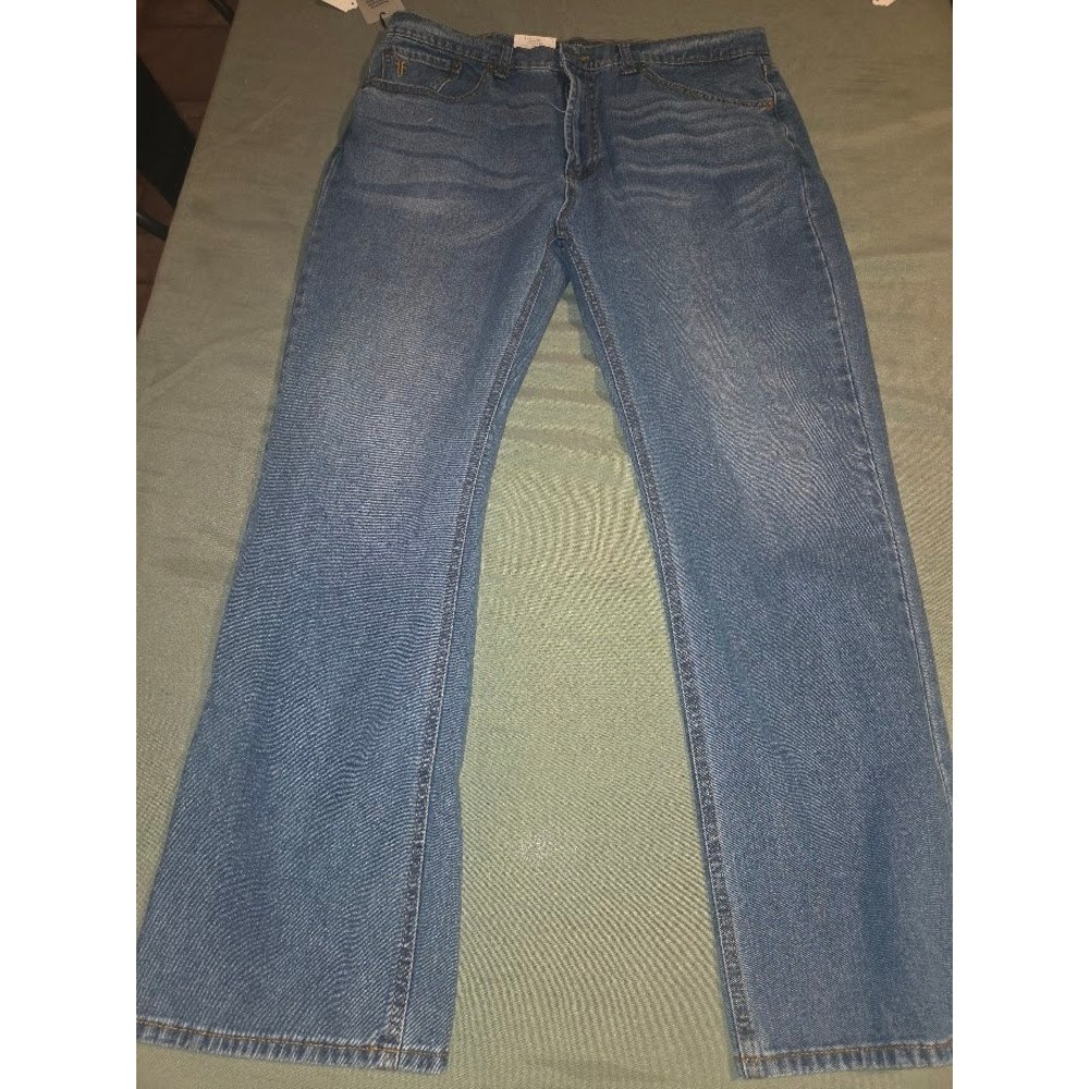 Frye Mens Slim Bootcut Jeans‎ Medium Wash Blue Denim 36x30 New With Tags